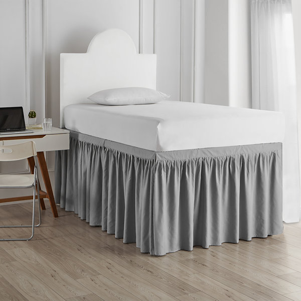 Rosdorf Park Johan Pleated 3 Panel Bed Skirt Set Wayfair